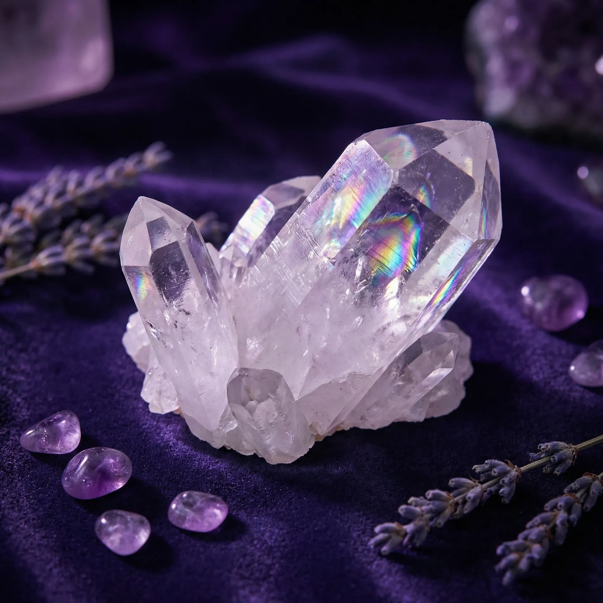 天然白水晶 - 绿色小导航 地址 | 神秘学好物